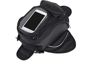 ‎KEENSO Keenso Motorrad Magnetisch Tanktasche, Universal Motorrad Tankrucksack 1680D Oxford Stoff Wasserdicht Mehrere Taschen Tanksack