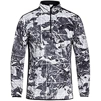 Quiksilver Aker Polar Media Cremallera Hombre, Hombre, EQYFT03784, Black_Tannenbaum, XS