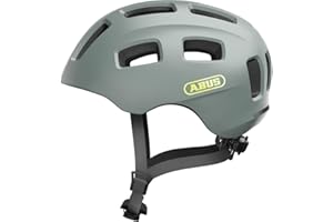 ‎ABUS ABUS Youn-I 2.0 kask rowerowy z oświetleniem dla dzieci, młodzieży i młodych dorosłych – dla dziewcząt i chłopców