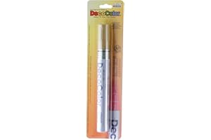 MARVY UCHIDA UCHIDA 300-C-GLD Marvy Deco Color Broad Point Paint Marker, Gold, 7.25 x 1.88 x 0.5