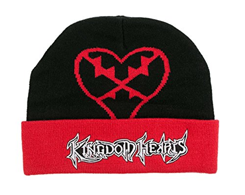 Preisvergleich Produktbild Kingdom Hearts Intarsia Heart Logo Cuff Beanie Mütze
