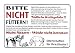 Produktbild Hinweisschild - Pferde ... bitte nicht füttern - 308626 - Gr. ca. 30cm x 20cm - Landwirtschaft Tiere Pferd
