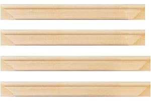 YCDC Solid Canvas Stretcher Frames, Premium Pine Wood Strips Bar Set, for Oil Paintings Poster Prints, DIY Arts Accessory Materials Supply, 12"x18"/30x45cm