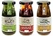 Produktbild JANS BIO Marinade 3er Pack - KRÄUTER KNOBLAUCH, ORIENT CURRY, AMERICAN BBQ im Glas