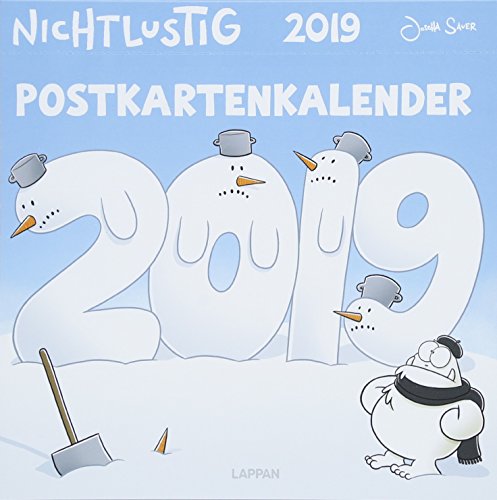 Preisvergleich Produktbild Nichtlustig Postkartenkalender 2019