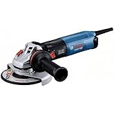 Bosch Professional GWS 17-150 S a&ccedil;ılı taşlama makinesi (1.700 Watt, ilave sap, koruyucu kapak, ayırma koruma kapağı, toz filt