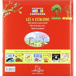 Les 4 estacions (Larousse - Infantil / Juvenil - Catalán - A Partir De 5/6 Años - Col.Lecció Mini Larousse)