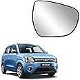 MACZO - orvm Right (Driver) Side Rear View Mirror Glass for Maruti Wagon-R VXI ZXI 2019-2024 Model