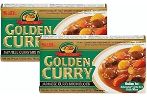 S&B - Golden Curry Medium Hot 220 gr x 2 uds - Pack Promoo