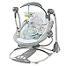 Bright Starts Comfort & Harmony Ingenuity ConvertMe 2-Seat Swing, Avondale