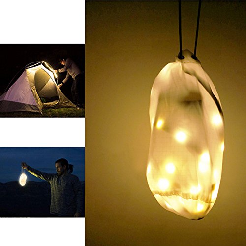 Preisvergleich Produktbild Jundong LED-Lichtschlauch, USB, tragbar, für Camping, Wandern, Sicherheit, Notfall-Beleuchtung, 5-Pin, LED-Beleuchtung, wasserdicht, warmweiß