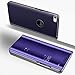 Produktbild Hülle iPhone 7 4.7,Schutzhülle iPhone 8 4.7,SaKuLa [Ultra Slim] Elegante Überzug Mirror Flip Case Spiegel Kview Ledertasche Handyhülle Brieftasche im BookStyle für iPhone 7/8 4.7 mit Glitzer Kristall Back Cover,Stoßdämpfend TPU Silikon Klapphülle Crystal Sparkle Bling PU Leather Folio Etui Bumper Kunstleder Tasche für iPhone 7/8 4.7 mit Kredit Kartenfächer [Standfunktion] [Magnetverschluß] -Spiegel Lila