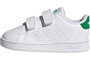 Adidas Unisex - Bimbi 0-24 Advantage Lifestyle Court Two Hook-And-Loop Scarpe