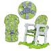 Seelux 3in1 High Chair Table & Chair Set Adjustable Rocking Chair (Green)