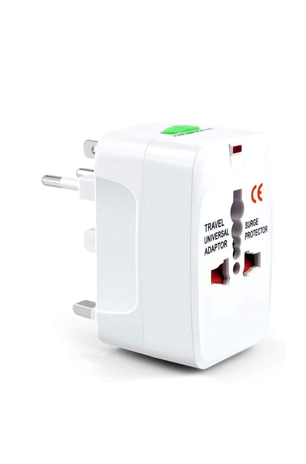 Golden Heart Universal Worldwide International Travel Adapter MultiPlug (All in One -Supports Over 150 Countries Including US, AUS, NZ, Europe, UK) Surge Protector