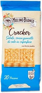 Mulino Bianco Cracker Senza Granelli di Sale in Superficie 500 g