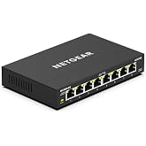 SplashNColor Wandhalterung Für NetGear GS308E/GS308EP/GS308T Switch – 3D-gedruckt Aus PETG, Belüftet, Inkl. Montageset
