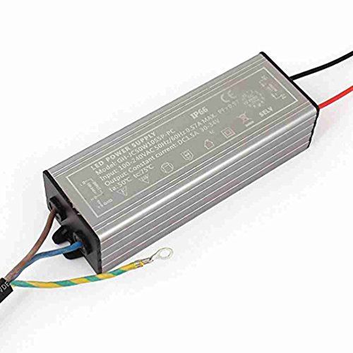 Move&Moving(TM) AC 100-240V DC 30-34V 50W Waterproof LED Power Supply