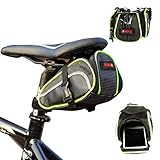 Urvoix sella della bicicletta, outdoor impermeabile bici coda posteriore ciclismo portaoggetti sotto sella Pouch W/velcro