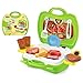 Produktbild Naisicatar Pretend Toy Role Pet Travel Grill Play Tasche Wiedergabe Kommt mit Vorlege Tassen Teller und Spielzeug Lebensmittel-Party-Geschenke