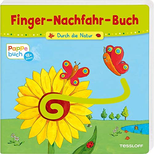 Durch die Natur: Ein Finger-Nachfahr-Spaß mit lustigen Reimen (Bilderbuch ab 18 Monate)