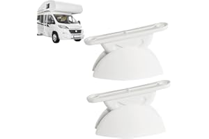 ETOMVOOP Lot de 2 butées de porte en nylon rigide en forme de T pour camping-car, bateau, camping, caravane