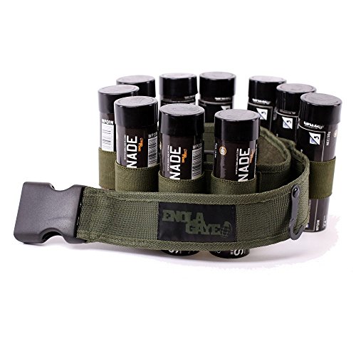 Preisvergleich Produktbild Enolagaye Hang Ten Belt - Gürtel für 10 Rauchgranaten - Braun