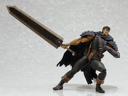 Imagen 4 de Berserk figma: Guts Black Swordsman Ver. Action Figure [Toy] (japan import)