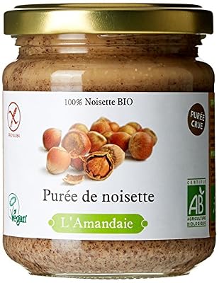 AMANDAIE Purée de Noisettes Bio 1,2 kg - Lot de 3