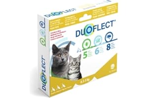 CEVA Duoflect 3 Pipettes de Solutions Anti Puces/Poux/Tiques pour Chat