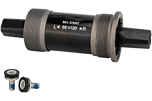 HOUSON bicycle bottom bracket, bicycle bottom bracket 68MM square BSA square bottom bracket housing bottom bracket axles for bicycle 120mm