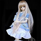 100% Neu Heiz resistent Ball-jointed Doll Perücke,Haarteil Kann es sein, wurde von 150 bis 200 grad hitze