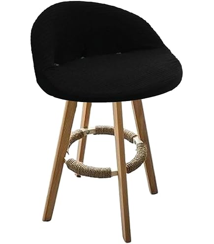 Housse Élasticisée Pour Tabouret De Bar Avec Dossier - Lot 1/2/4