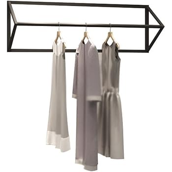 Clothes hat shelf Hanger/Schmiedeeisen Wandbehang Display Stand/Seite