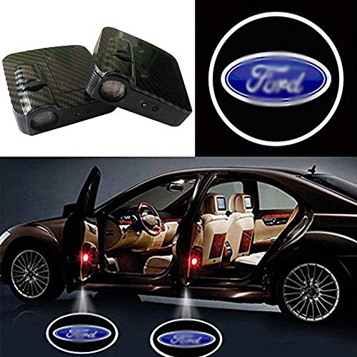 SOONDAR - Proyector de luz LED para puerta de coche con logo de Senseor, 2 unidades