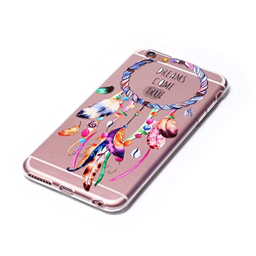 iPhone 6S Plus Hülle,iPhone 6 Plus Hülle TPU Case Schutzhülle Silikon Case,3D Kreative Ultra Slim Soft Licht Klar Transparent Silikon Gel Gomma TPU Hülle Case für iPhone 6S Plus/ 6 Plus with 5,5 Zoll,Cool 3D Romantik Flower Animal Cartoon TPU Silikon Schutz Handy Hülle Case Tasche Etui Bumper für Apple iPhone 6S/6 Plus 5.5 - 2