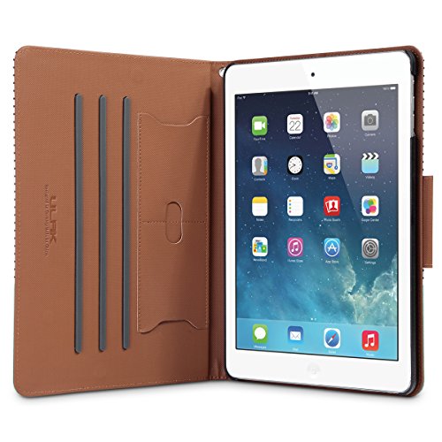iPad Air Hülle, ULAK iPad 5 Hülle 360 Grad Rotierend Stand Smart Cover Case Schutzhülle Tasche Etui mit Auto Schlaf / Wach Funktion für Apple iPad Air/iPad 5 (Minimal Mint Stripes) - 8