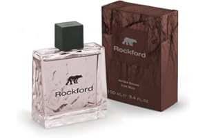 Rockford, Classico, After Shave, Dopobarba Uomo, con Note di Lime, Mandarino, Bergamotto, Zenzero, Betulla, Pepe Nero, Noce Moscata, Legno di Sandalo e Cedro, Incenso, Patchouli, Oakmoss, 100ml