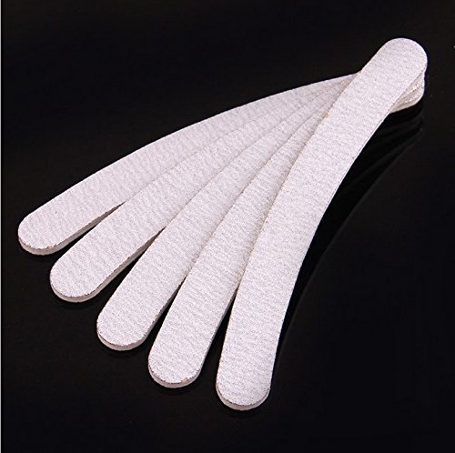 Dermastil, 50 Stück Banana Nagelfeilen Profi Qualität grau 100/180 - 4