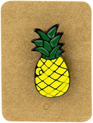 Metal Pineapple Enamel Pin Badge
