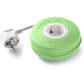 FAMATEL Roller | Roller with 1 socket | 2 m | With silicone material | Child protection | With high flexibility and resistanc