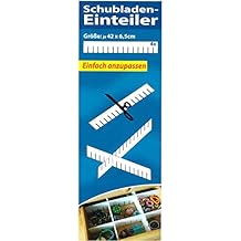4x Schubladenteiler Schubladen Einteiler Einsatz Fächer Ordnungssystem Fachteiler