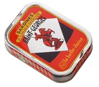 LA BELLE ILOISE Sardines à l'’huile d'’olive vierge extra St Georges 1/6