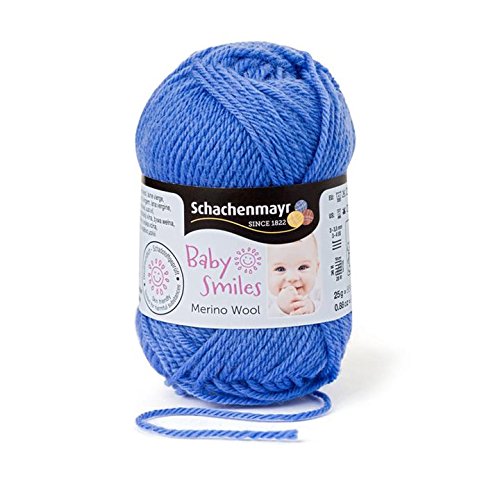 Schachenmayr 9807396-01053 Handstrickgarn, Wolle, himmelblau
