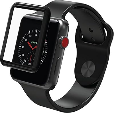 invisibleSHIELD Glass Curve Elite – Protecteur d'écran pour Apple Watch (38 mm), transparent