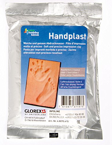GLOREX 6 8070 415 Handplast Abdruckmasse hautfarbe, 500 g