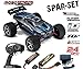 Produktbild Traxxas 71076-3 1/16 E-Revo VXL RTR 2,4GHz TSM + 2. Akku + 230V Lader - blau