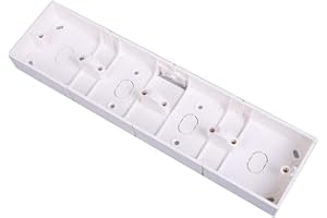 CCCYMM 1 Pc Switch Socket Base Junction Box Wall Switch Socket Dark Box 86 Type 2/3/4 Gang