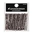 American Dream Wavy Bobby Pins, Brown 2.5-inch/ 6.35 cm - Pack of 100