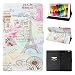 Produktbild Hülle für Huawei MediaPad M3 8.0 ( 8.4" pollice ) Lite 10.1 Slim-Fit PU Leder Tasche Schutzhülle Schale Etui Ledertasche mit Standfunktion Displayschutzfolien Stylus magnetisch Schnalle Untätigkeit TPU Soft Rückseite Abdeckung Ledertasche Brieftasche Flip Wallet Case Turm